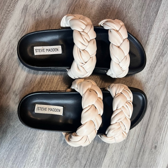 Steve Madden Women’s Choice Braided Slide Sandal Size 8 - Picture 4 of 5
